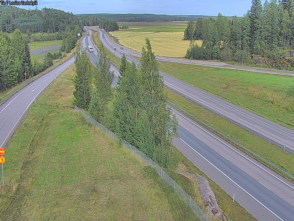Kelikamerat Kuva Tie 7 Loviisa Vanhakylä, Loviisa, Uusimaa