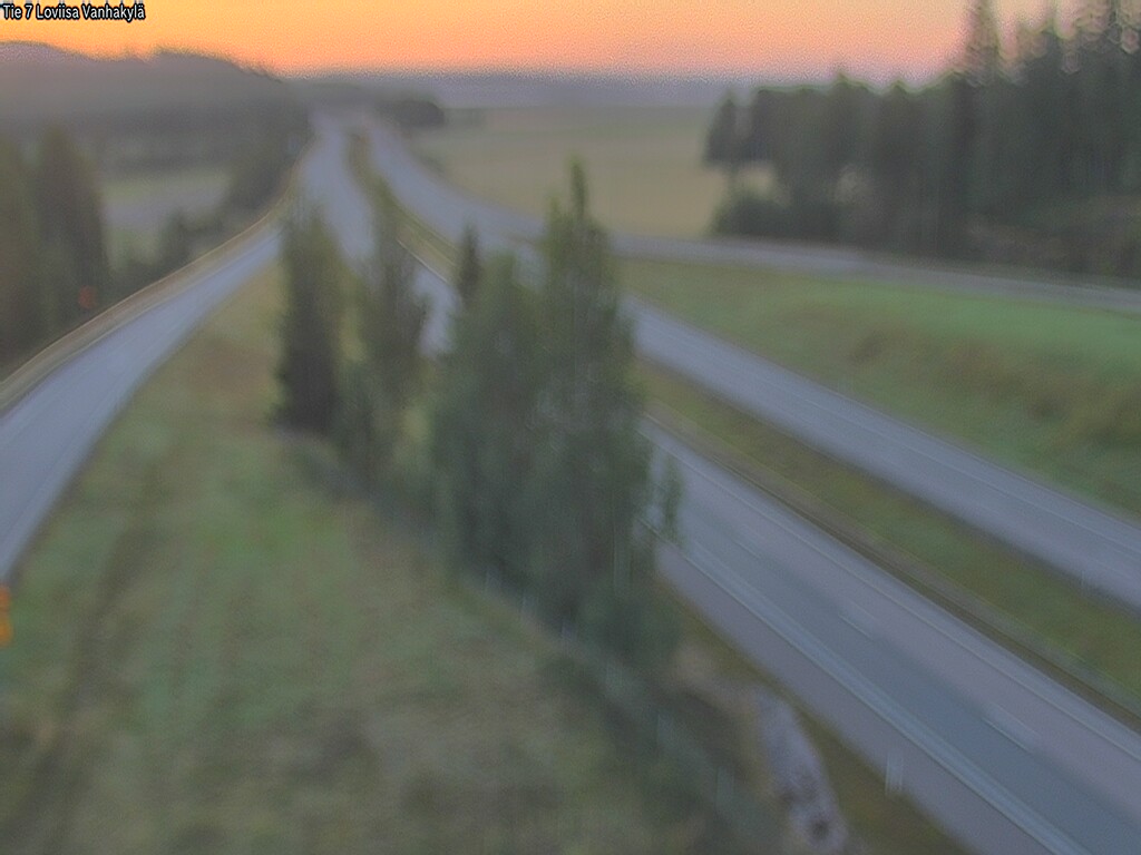 Weather Camera Image Road 7 Loviisa Vanhakylä, Loviisa, Uusimaa