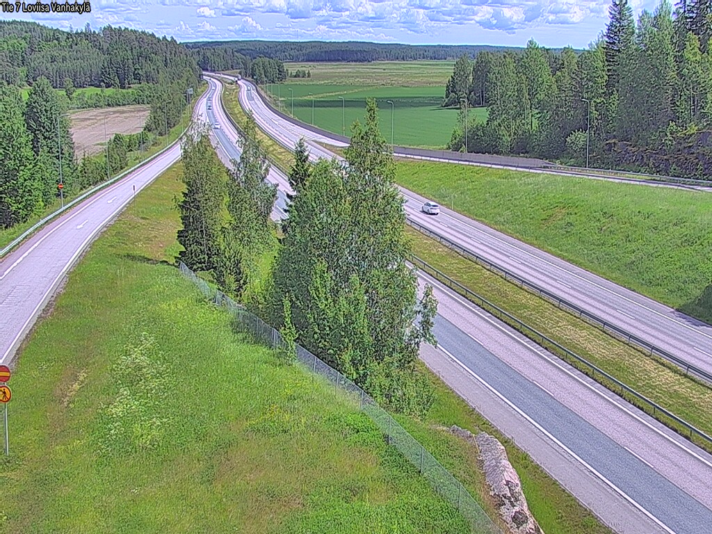 Kelikamerat Kuva Tie 7 Loviisa Vanhakylä, Loviisa, Uusimaa