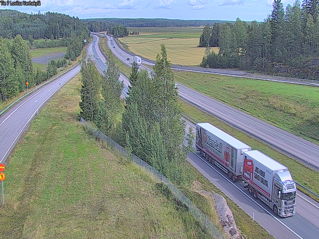 Kelikamerat Kuva Tie 7 Loviisa Vanhakylä, Loviisa, Uusimaa