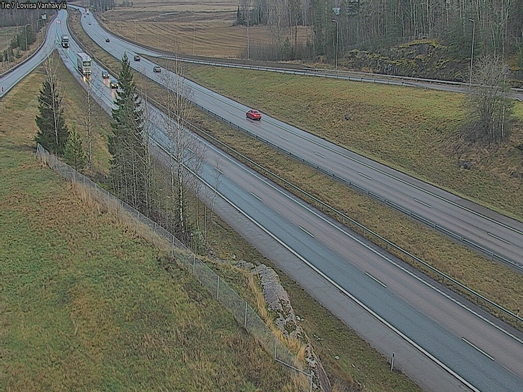 Weather Camera Image Väg 7 Lovisa Gammelby, Loviisa, Uusimaa