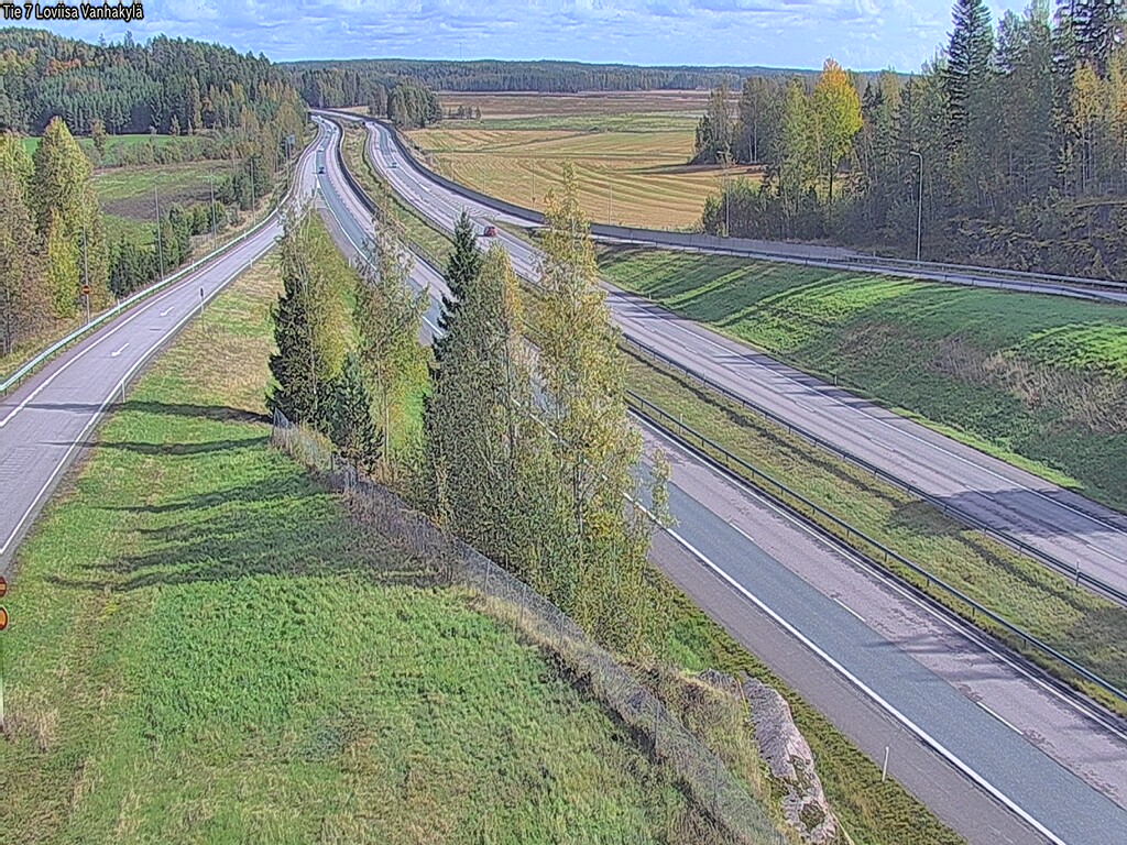 Weather Camera Image Road 7 Loviisa Vanhakylä, Loviisa, Uusimaa