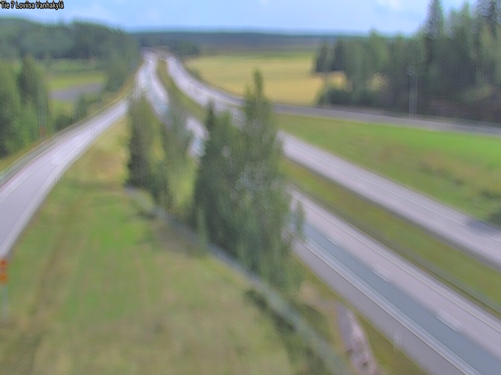 Weather Camera Image Väg 7 Lovisa Gammelby, Loviisa, Uusimaa