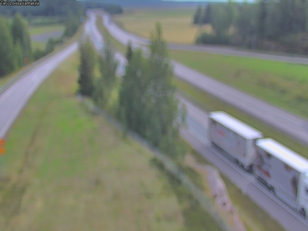 Weather Camera Image Väg 7 Lovisa Gammelby, Loviisa, Uusimaa