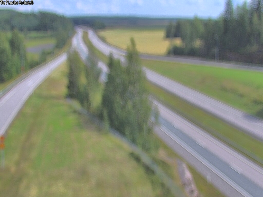 Weather Camera Image Väg 7 Lovisa Gammelby, Loviisa, Uusimaa