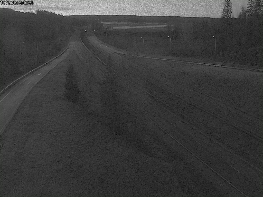 Weather Camera Image Väg 7 Lovisa Gammelby, Loviisa, Uusimaa