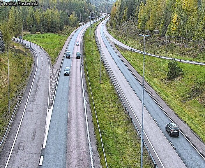 Kelikamerat Kuva Tie 7 Loviisa, Koskenkylä, Loviisa, Uusimaa