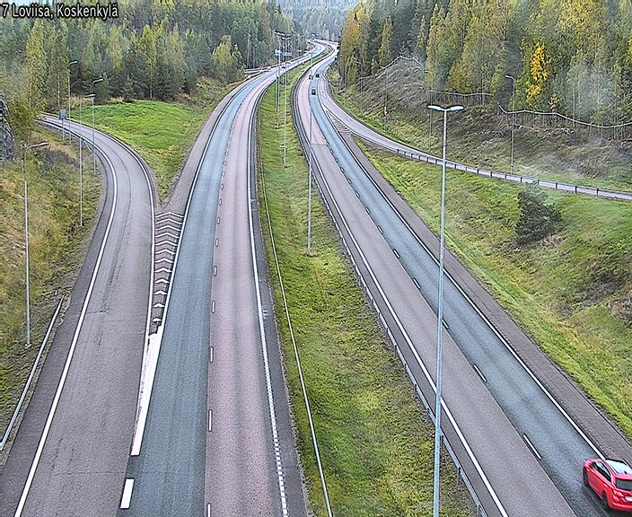 Kelikamerat Kuva Tie 7 Loviisa, Koskenkylä, Loviisa, Uusimaa