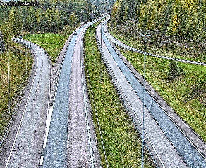 Kelikamerat Kuva Tie 7 Loviisa, Koskenkylä, Loviisa, Uusimaa