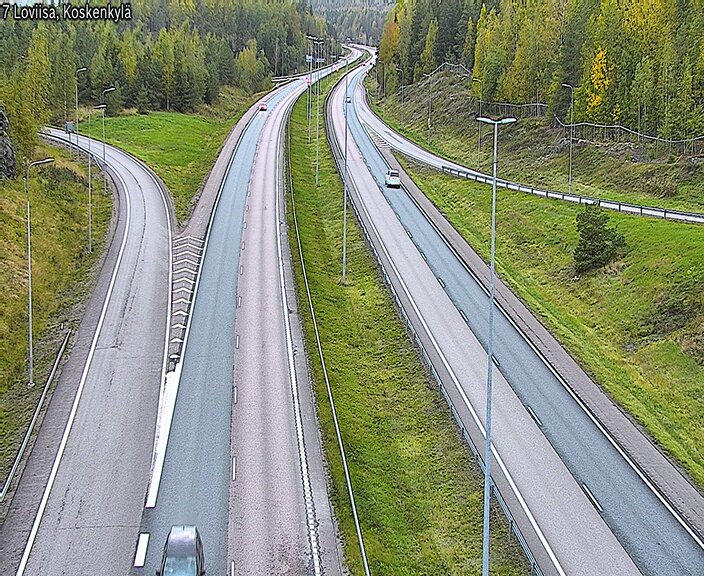 Kelikamerat Kuva Tie 7 Loviisa, Koskenkylä, Loviisa, Uusimaa