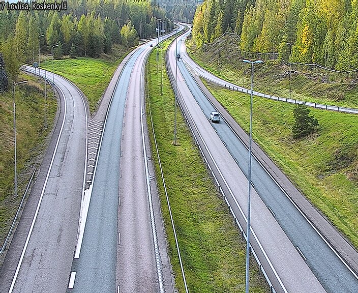 Kelikamerat Kuva Tie 7 Loviisa, Koskenkylä, Loviisa, Uusimaa