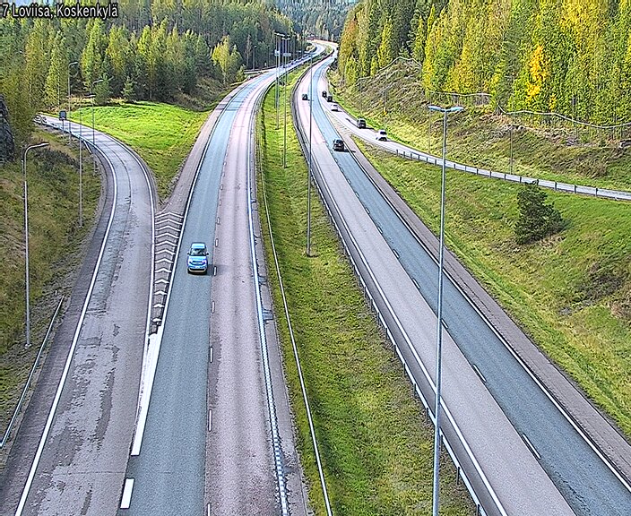 Kelikamerat Kuva Tie 7 Loviisa, Koskenkylä, Loviisa, Uusimaa