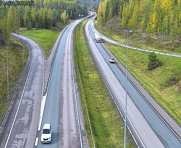 Kelikamerat Kuva Tie 7 Loviisa, Koskenkylä, Loviisa, Uusimaa