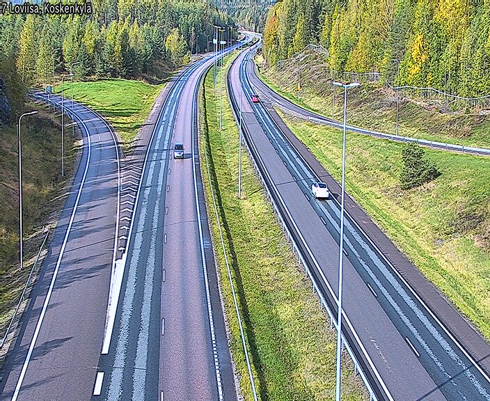 Kelikamerat Kuva Tie 7 Loviisa, Koskenkylä, Loviisa, Uusimaa