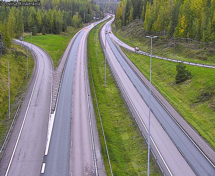 Kelikamerat Kuva Tie 7 Loviisa, Koskenkylä, Loviisa, Uusimaa