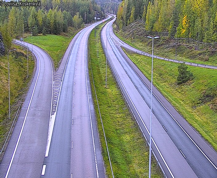 Kelikamerat Kuva Tie 7 Loviisa, Koskenkylä, Loviisa, Uusimaa