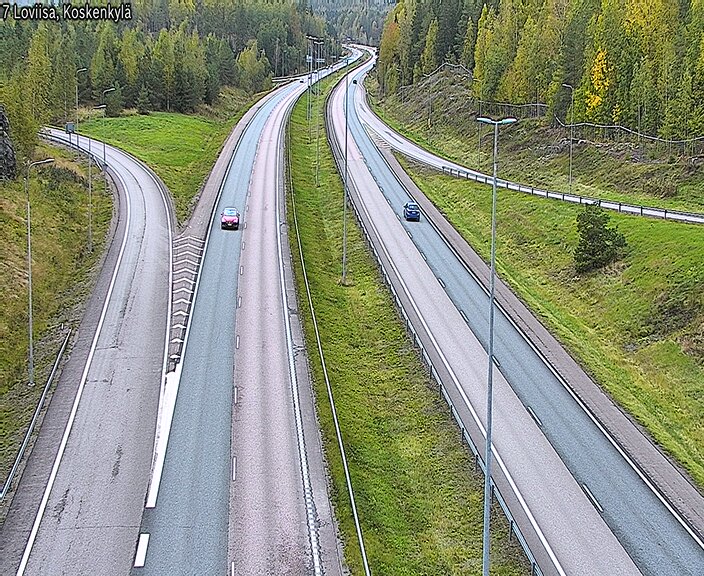 Kelikamerat Kuva Tie 7 Loviisa, Koskenkylä, Loviisa, Uusimaa