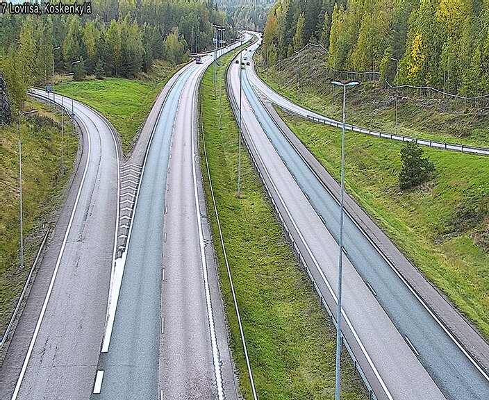 Kelikamerat Kuva Tie 7 Loviisa, Koskenkylä, Loviisa, Uusimaa