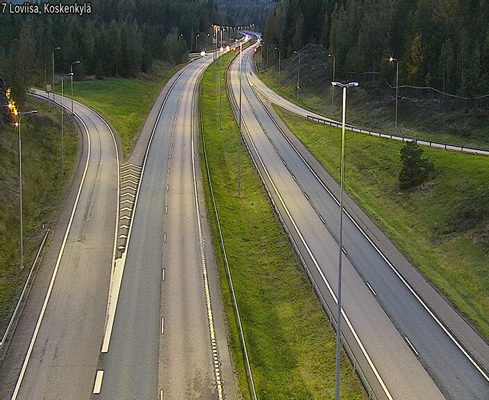 Kelikamerat Kuva Tie 7 Loviisa, Koskenkylä, Loviisa, Uusimaa