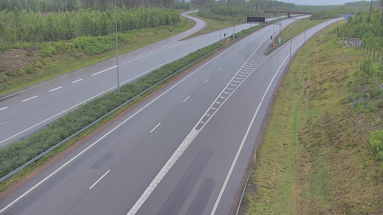Weather Camera Image Väg 7 Lovisa, Marnadsbacken väst, Loviisa, Uusimaa