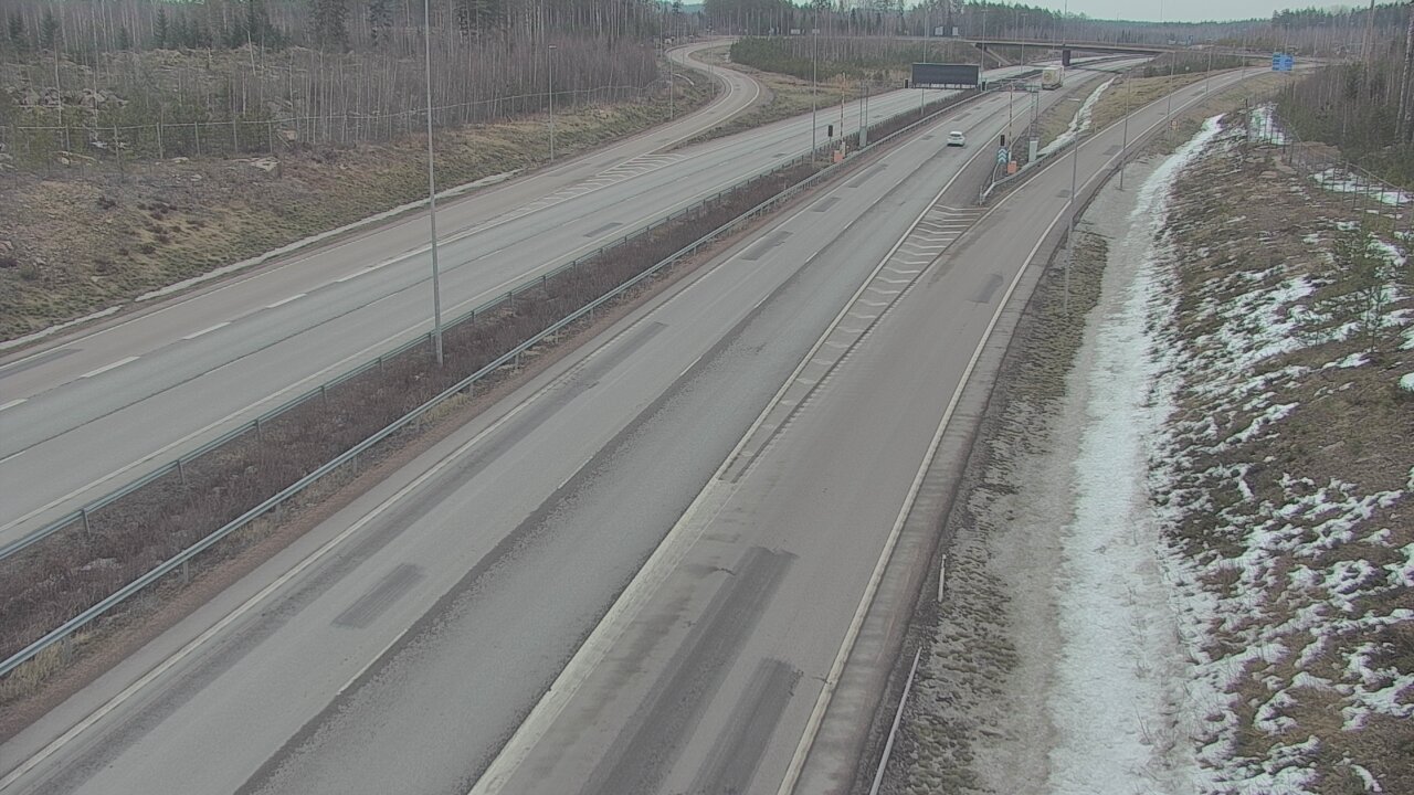 Weather Camera Image Road 7 Loviisa, Markkinamäki west, Loviisa, Uusimaa
