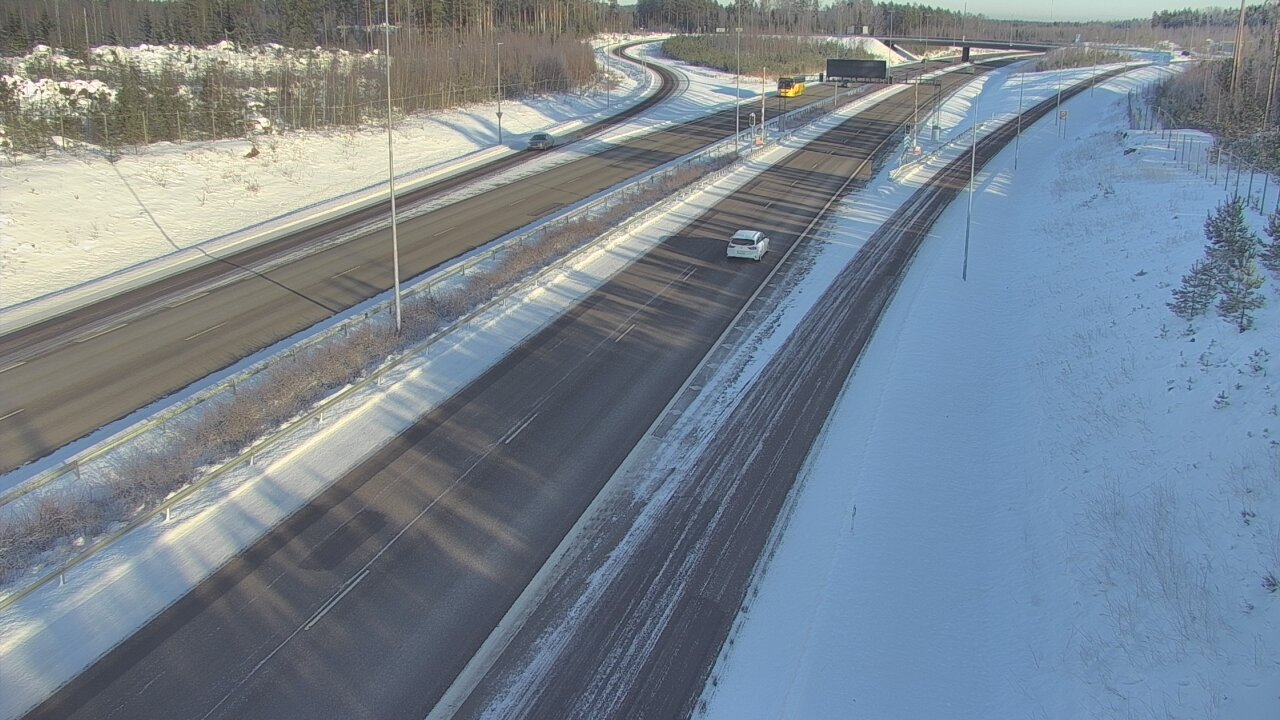 Weather Camera Image Road 7 Loviisa, Markkinamäki west, Loviisa, Uusimaa