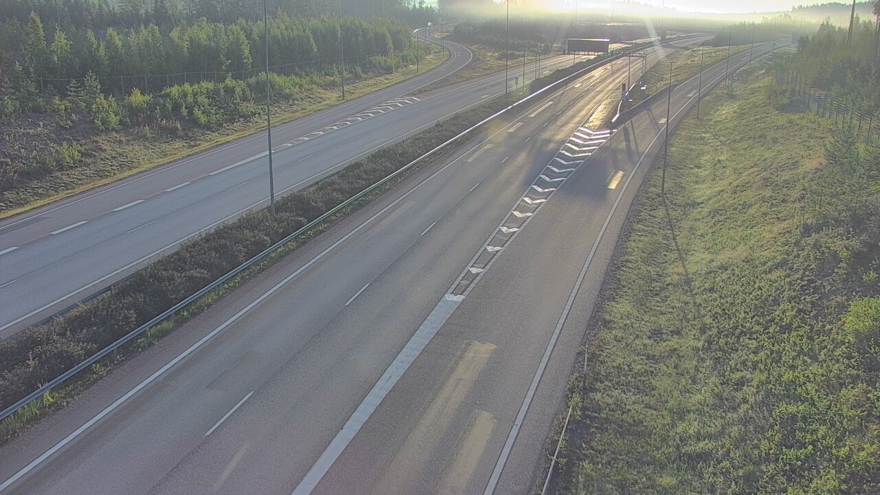 Weather Camera Image Road 7 Loviisa, Markkinamäki west, Loviisa, Uusimaa