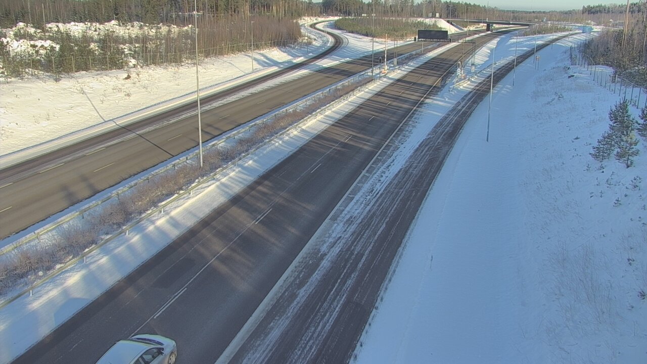 Weather Camera Image Road 7 Loviisa, Markkinamäki west, Loviisa, Uusimaa