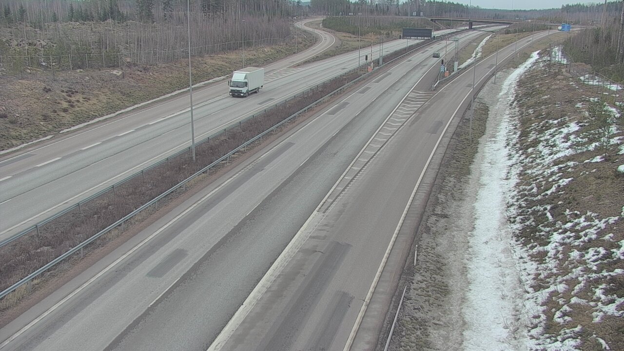 Weather Camera Image Road 7 Loviisa, Markkinamäki west, Loviisa, Uusimaa