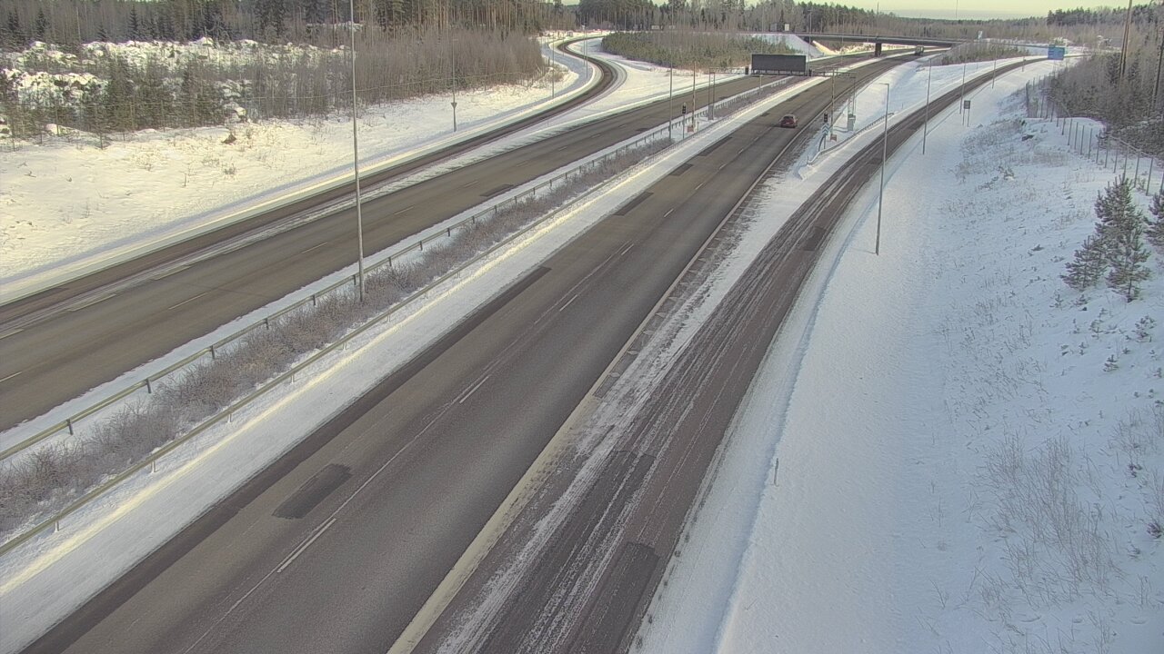 Weather Camera Image Road 7 Loviisa, Markkinamäki west, Loviisa, Uusimaa