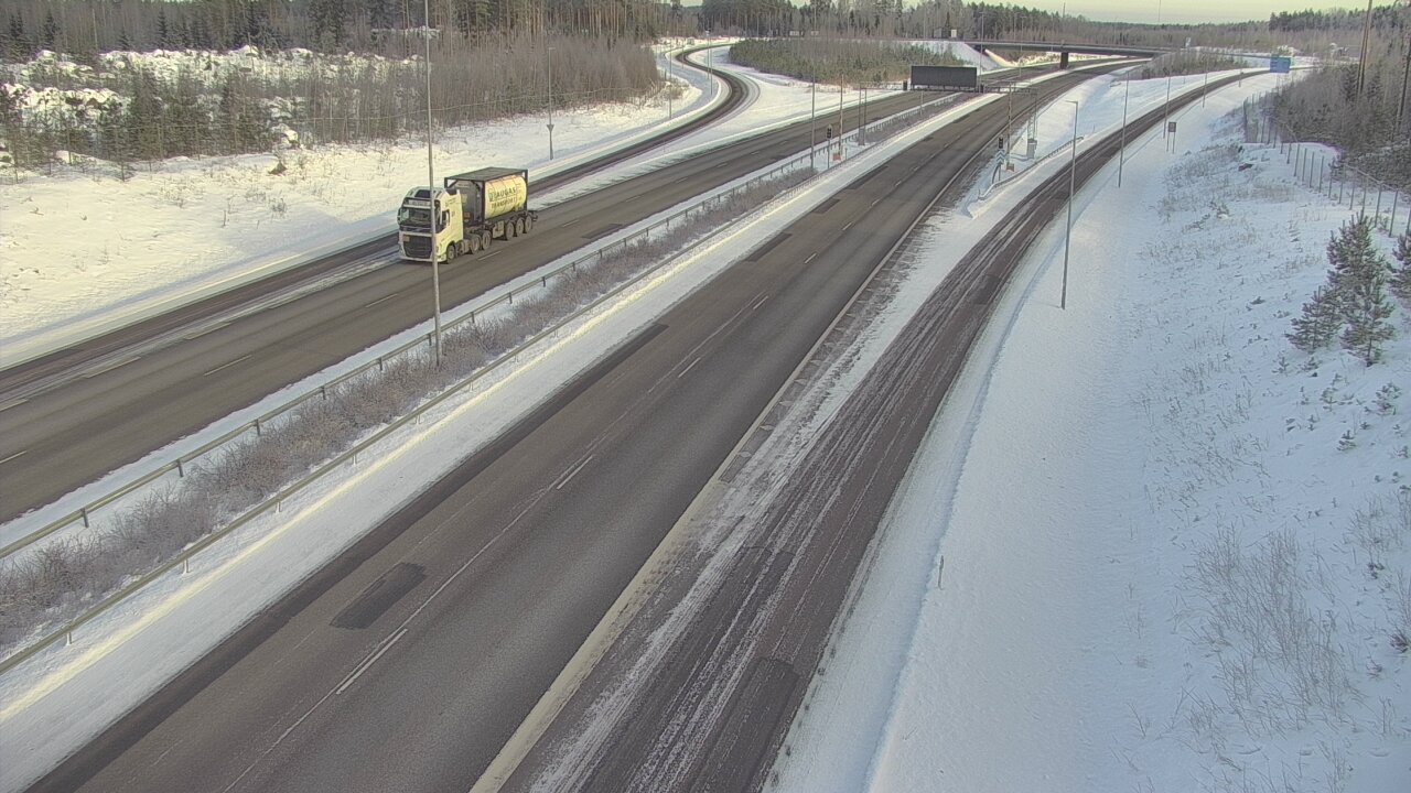 Weather Camera Image Road 7 Loviisa, Markkinamäki west, Loviisa, Uusimaa