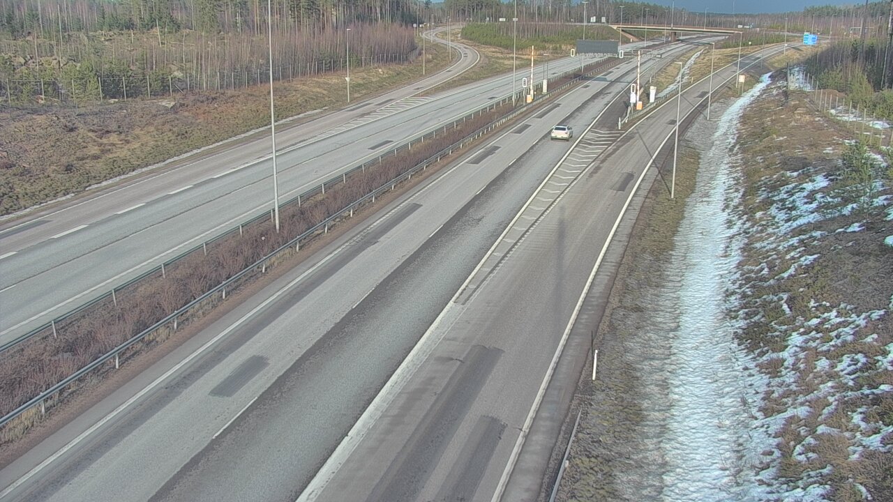 Weather Camera Image Road 7 Loviisa, Markkinamäki west, Loviisa, Uusimaa