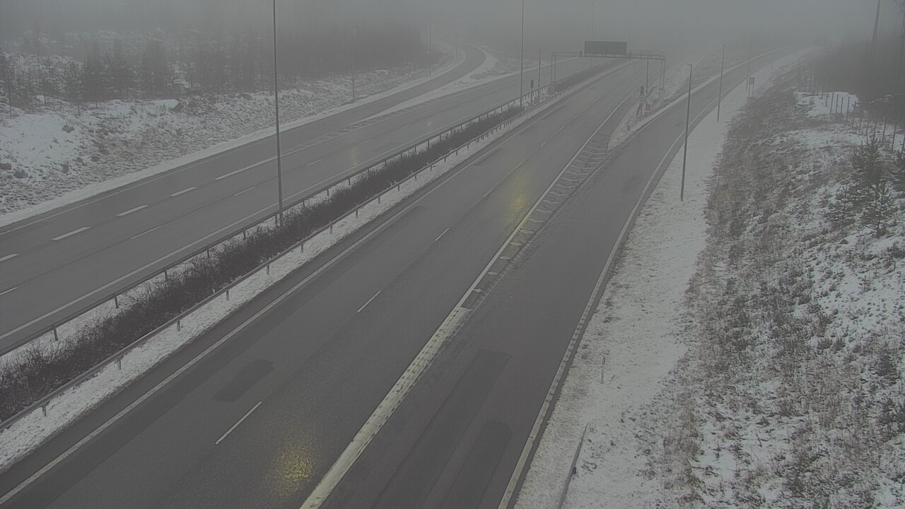 Weather Camera Image Väg 7 Lovisa, Marnadsbacken väst, Loviisa, Uusimaa