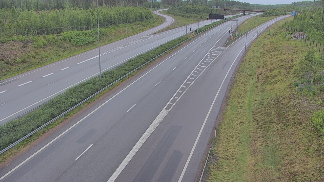 Weather Camera Image Väg 7 Lovisa, Marnadsbacken väst, Loviisa, Uusimaa
