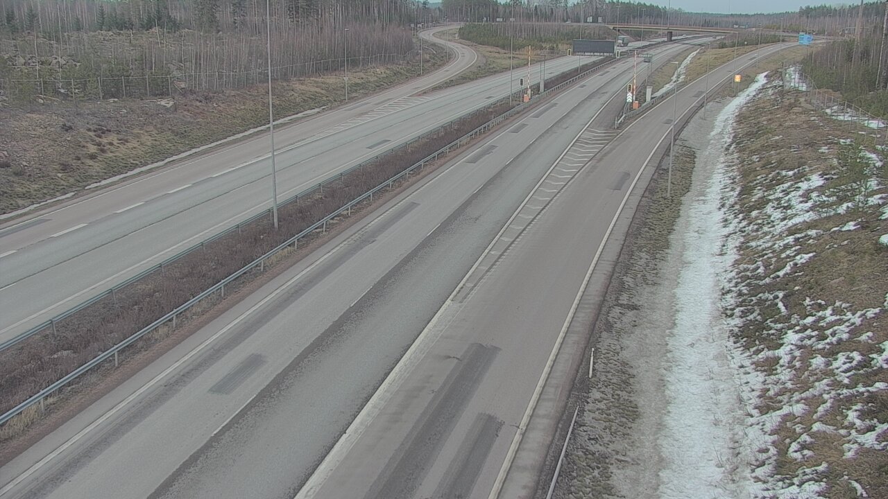 Weather Camera Image Road 7 Loviisa, Markkinamäki west, Loviisa, Uusimaa