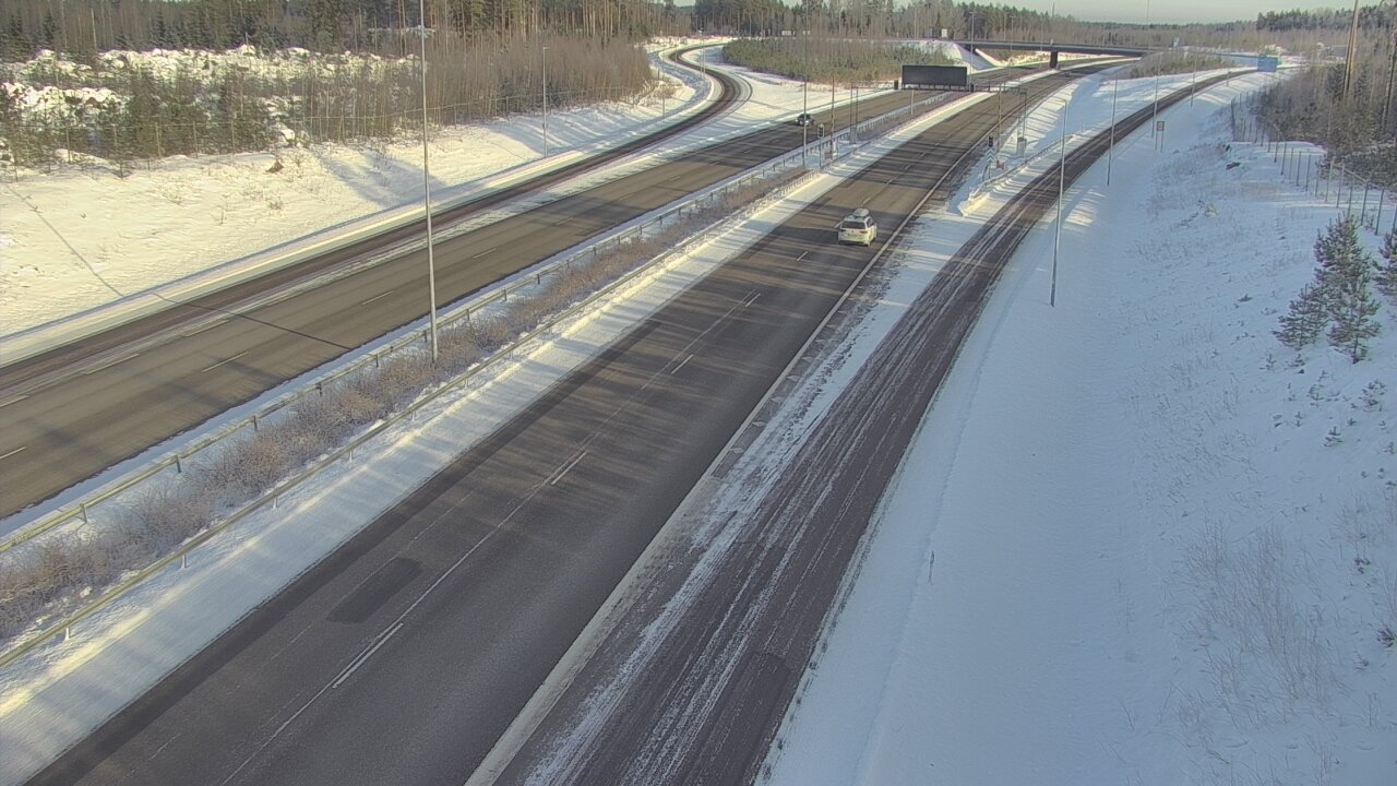 Weather Camera Image Road 7 Loviisa, Markkinamäki west, Loviisa, Uusimaa
