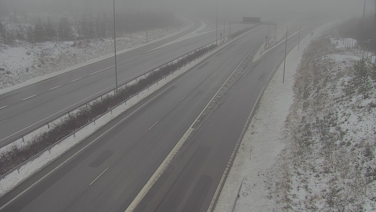 Weather Camera Image Väg 7 Lovisa, Marnadsbacken väst, Loviisa, Uusimaa