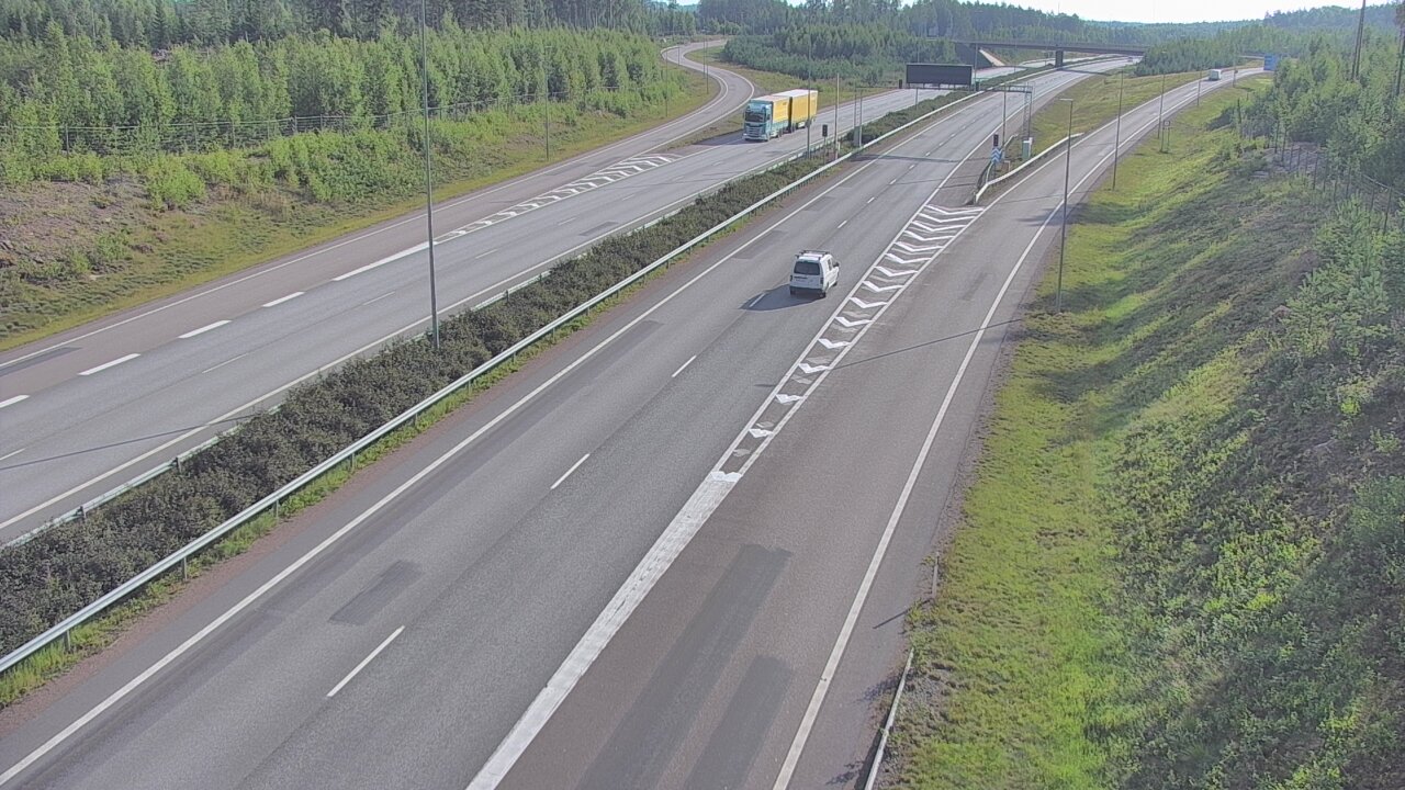 Weather Camera Image Väg 7 Lovisa, Marnadsbacken väst, Loviisa, Uusimaa