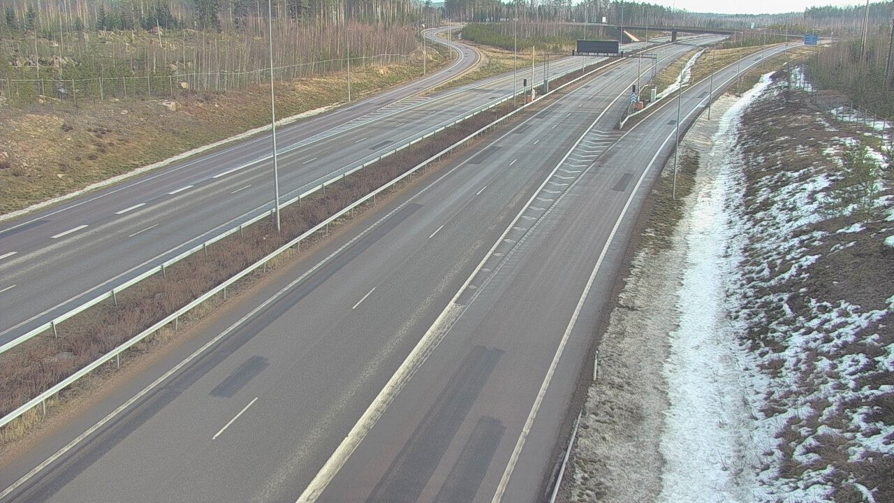 Weather Camera Image Road 7 Loviisa, Markkinamäki west, Loviisa, Uusimaa