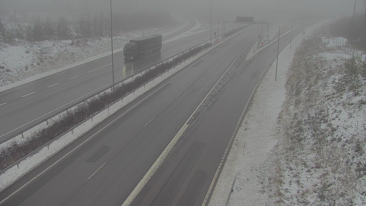 Weather Camera Image Väg 7 Lovisa, Marnadsbacken väst, Loviisa, Uusimaa