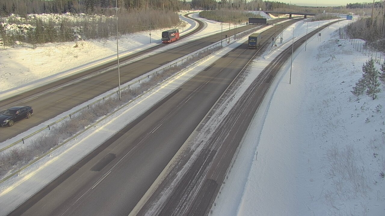 Weather Camera Image Road 7 Loviisa, Markkinamäki west, Loviisa, Uusimaa