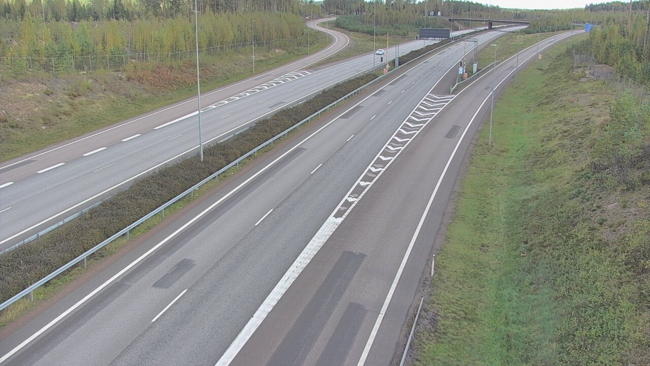 Weather Camera Image Väg 7 Lovisa, Marnadsbacken väst, Loviisa, Uusimaa