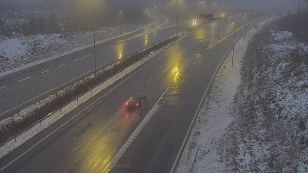 Weather Camera Image Väg 7 Lovisa, Marnadsbacken väst, Loviisa, Uusimaa