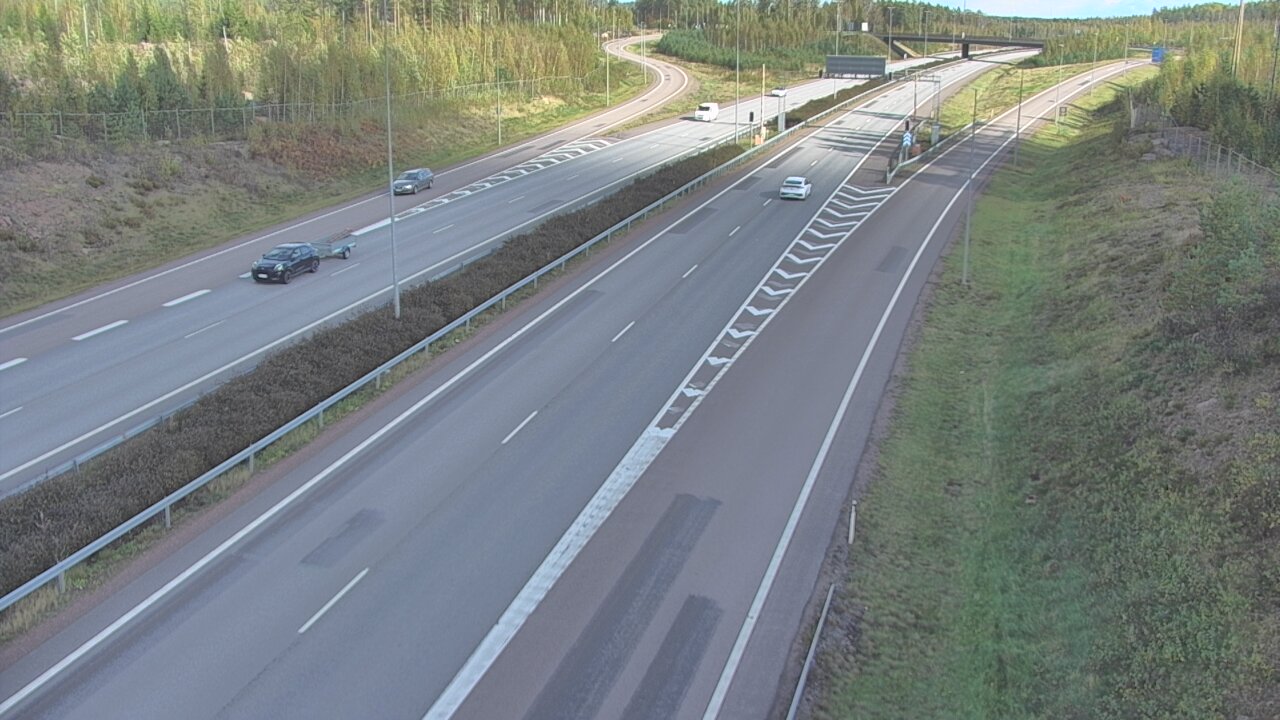 Weather Camera Image Väg 7 Lovisa, Marnadsbacken väst, Loviisa, Uusimaa