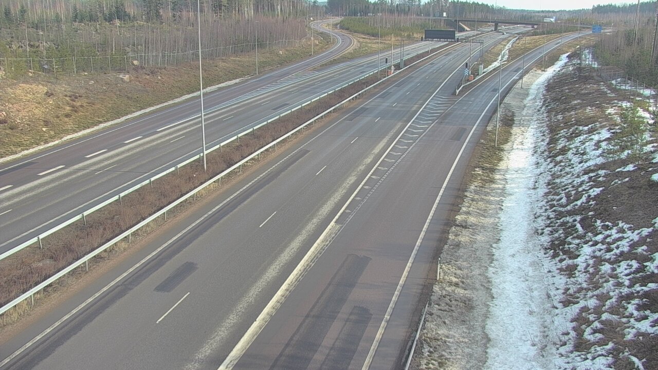 Weather Camera Image Road 7 Loviisa, Markkinamäki west, Loviisa, Uusimaa