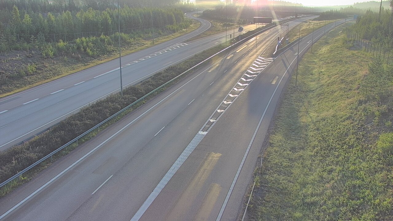 Weather Camera Image Road 7 Loviisa, Markkinamäki west, Loviisa, Uusimaa