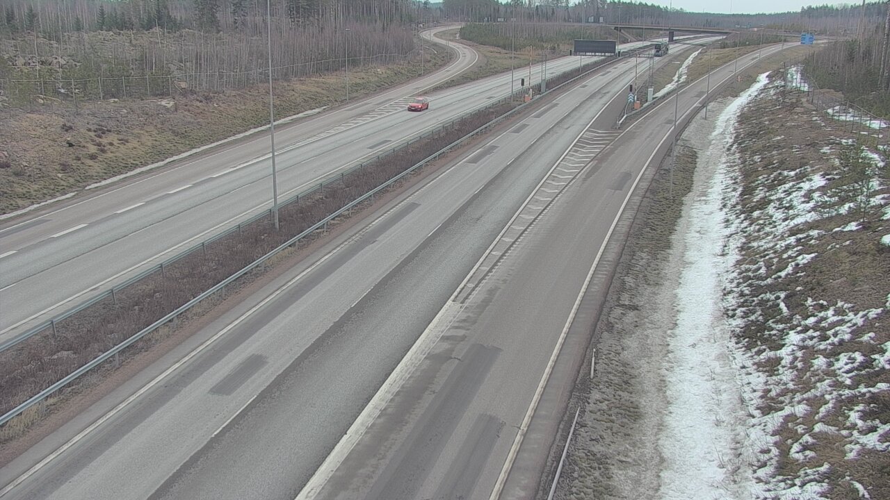 Weather Camera Image Road 7 Loviisa, Markkinamäki west, Loviisa, Uusimaa