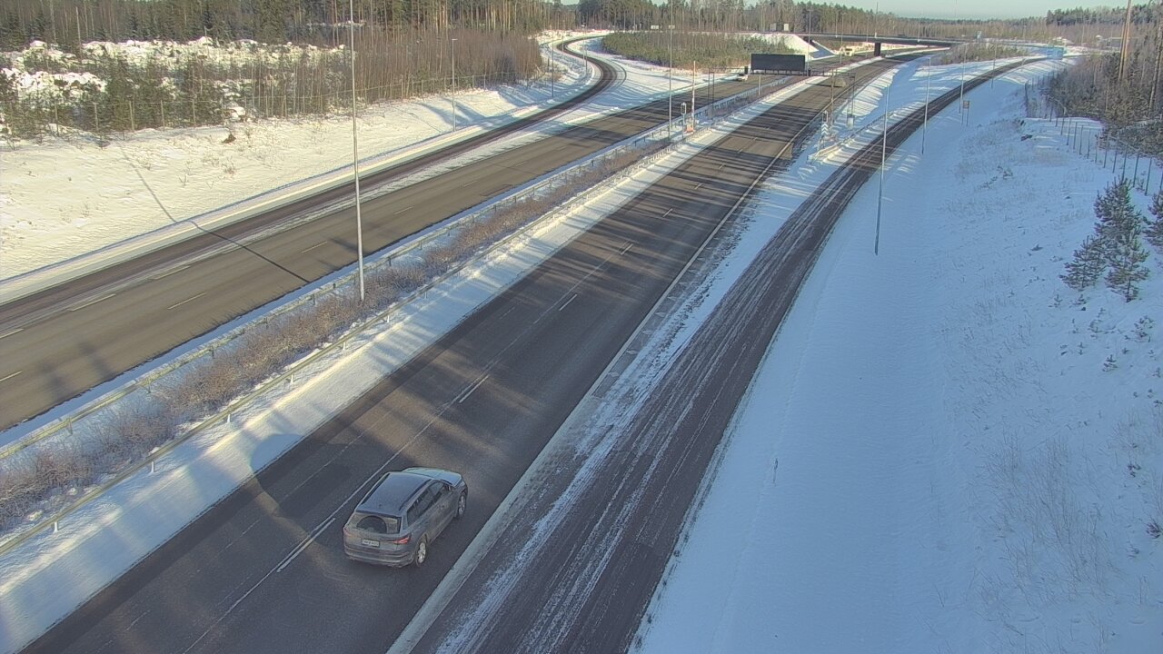 Weather Camera Image Road 7 Loviisa, Markkinamäki west, Loviisa, Uusimaa