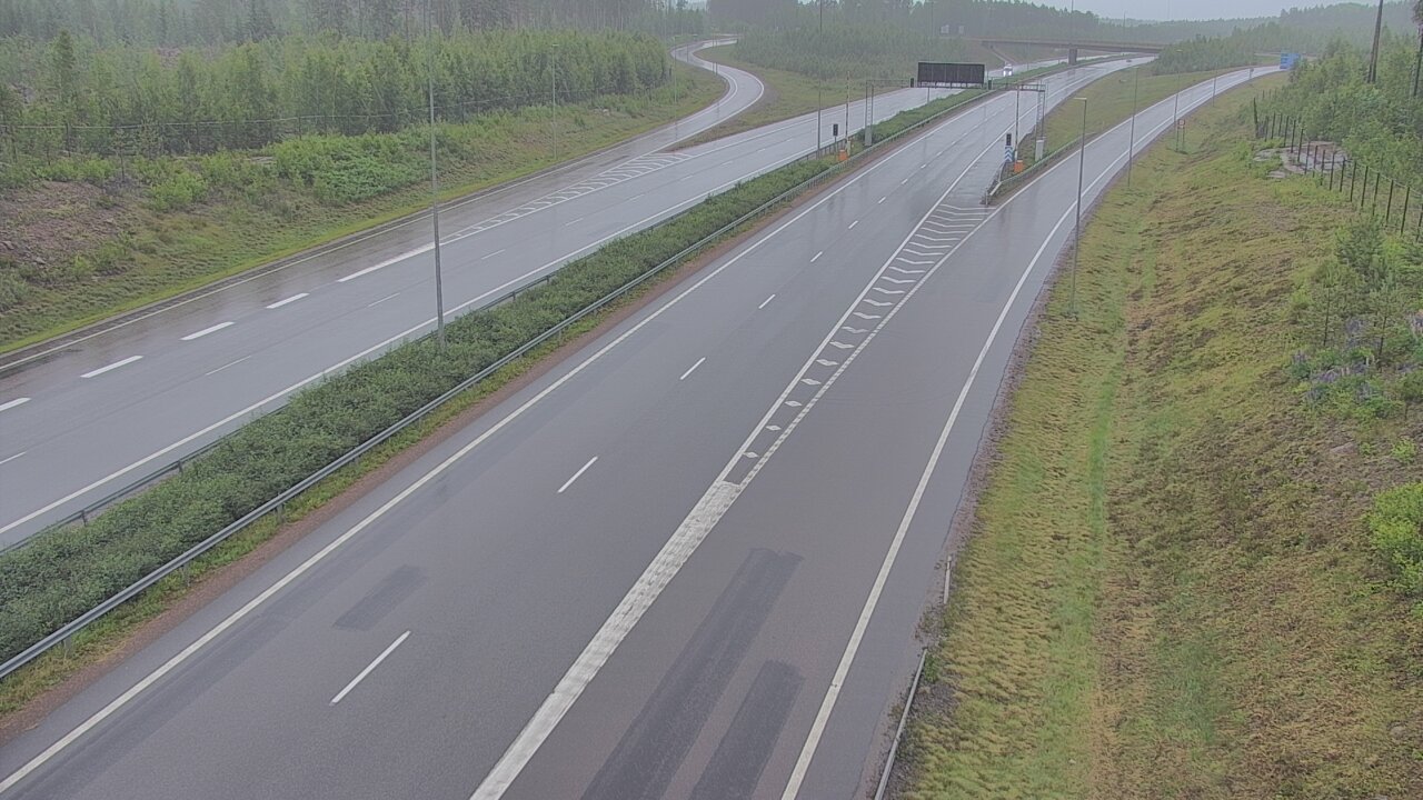 Weather Camera Image Väg 7 Lovisa, Marnadsbacken väst, Loviisa, Uusimaa