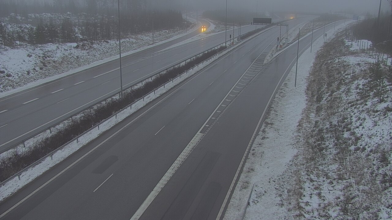 Weather Camera Image Väg 7 Lovisa, Marnadsbacken väst, Loviisa, Uusimaa